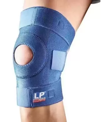 Open patella knee support / 758